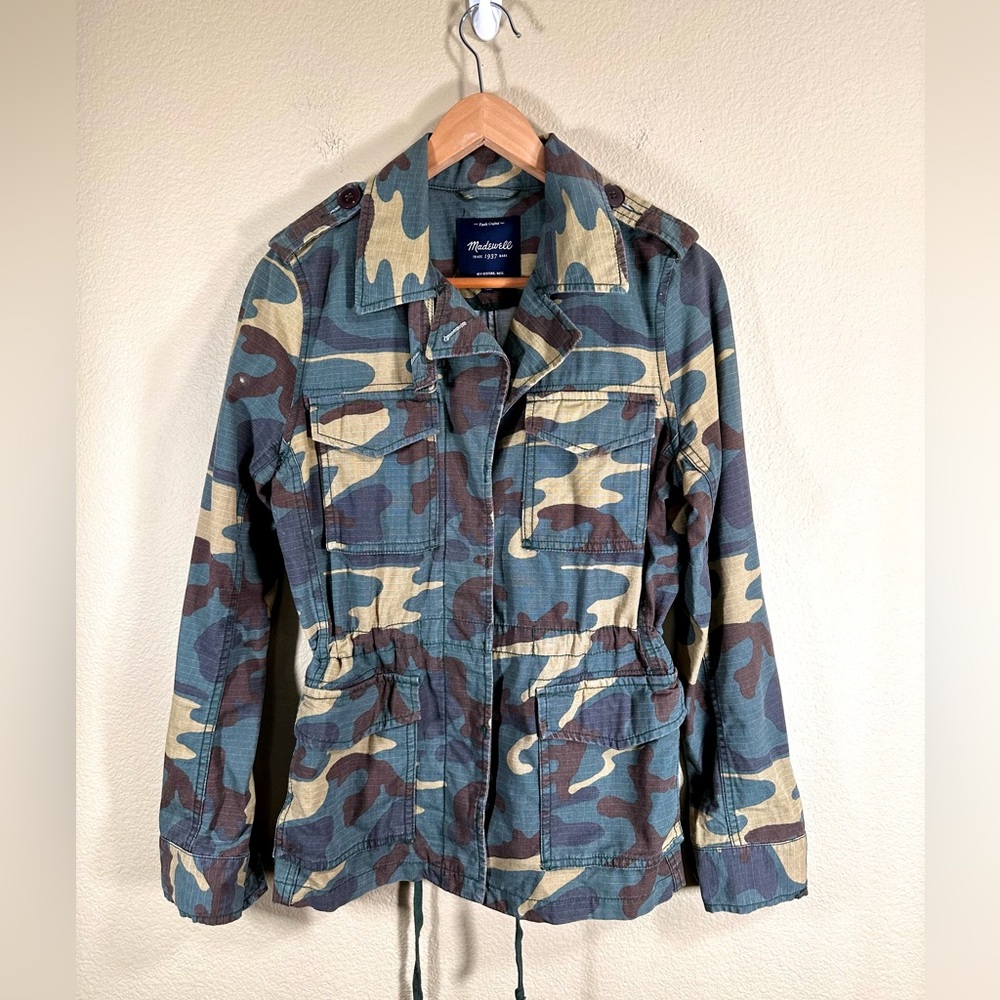 Madewell Outbound Camo Utility Jacket